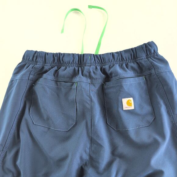 Carhartt Force Cross Flex Jogger Scrubs Women's Size Med Navy - Picture 10 of 10
